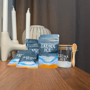 Sauna Ice Set med Förvaringsburk