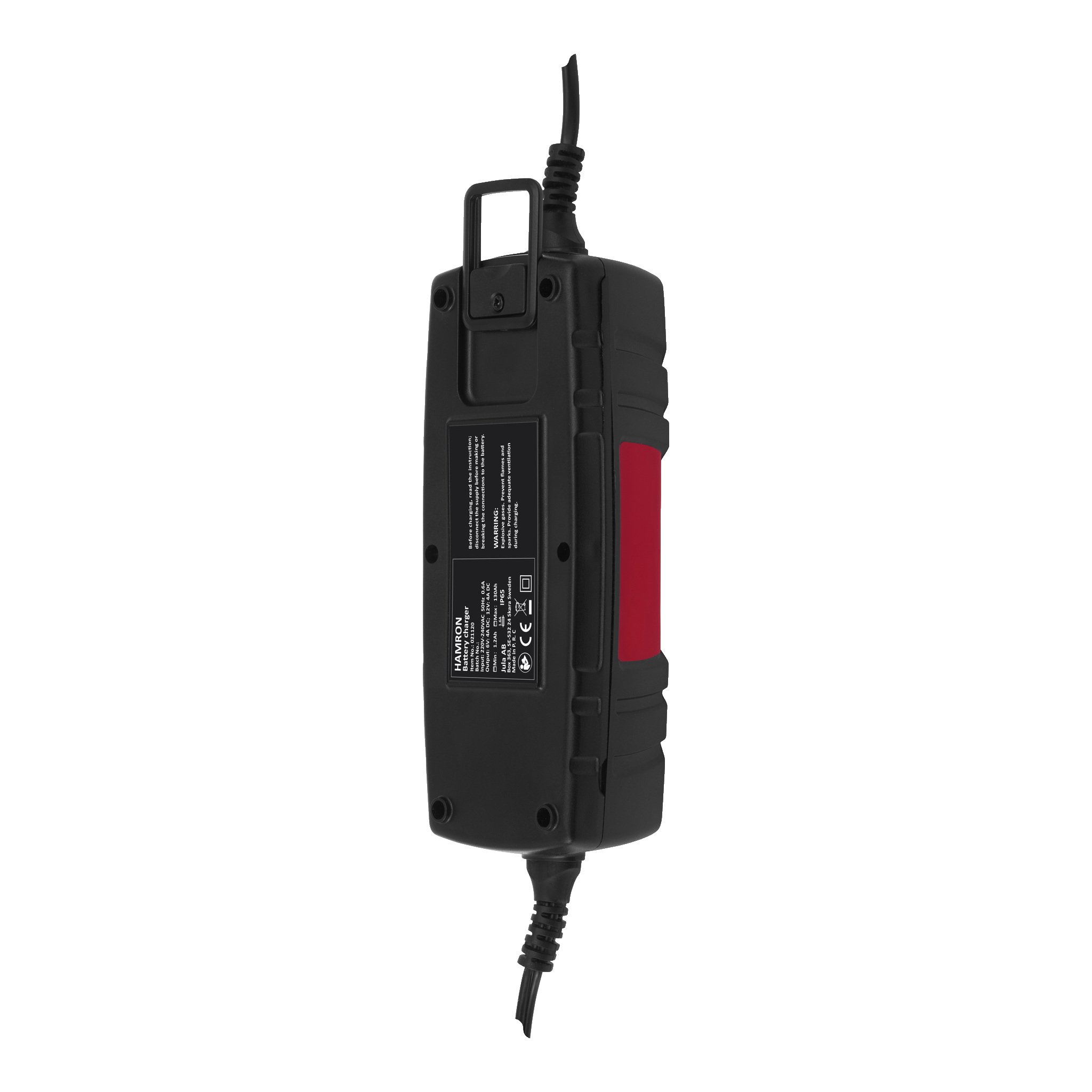 Batteriladdare 6/12 V 4A Hamron
