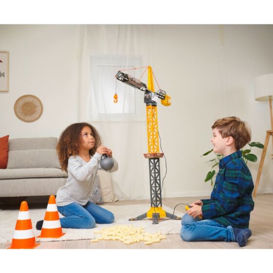 Stor roterande leksakskran med fjärrkontroll
