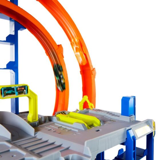 Hot Wheels City Mega Loop Garage Lekset
