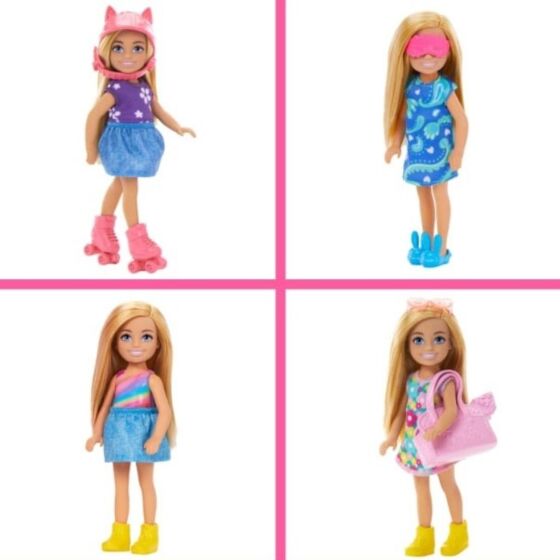 Barbie Chelsea Garderobslekset med Docka