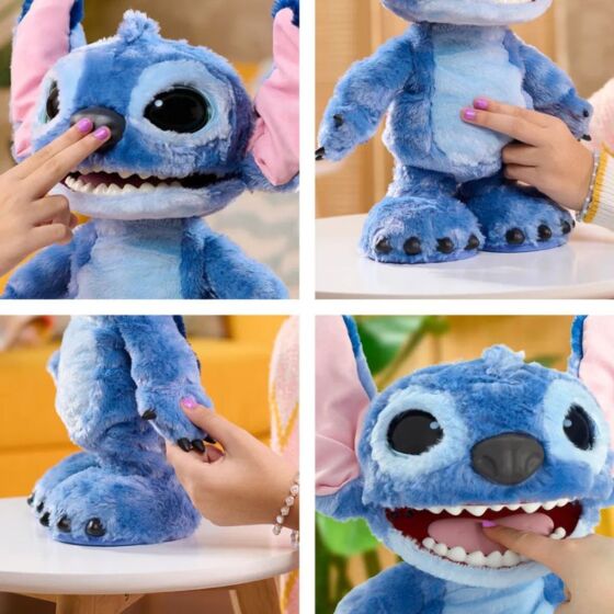 Disney Stitch Interaktivt Gosedjur med Ljud