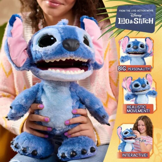 Disney Stitch Interaktivt Gosedjur med Ljud
