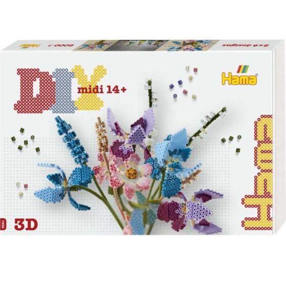 Hama Midi Blombukett Pärlset 6000 Pärlor