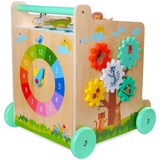EduFun Trävagn med 9 Aktiviteter