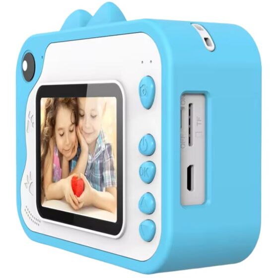 Polaroidkamera 3-i-1 med tillbehör blå