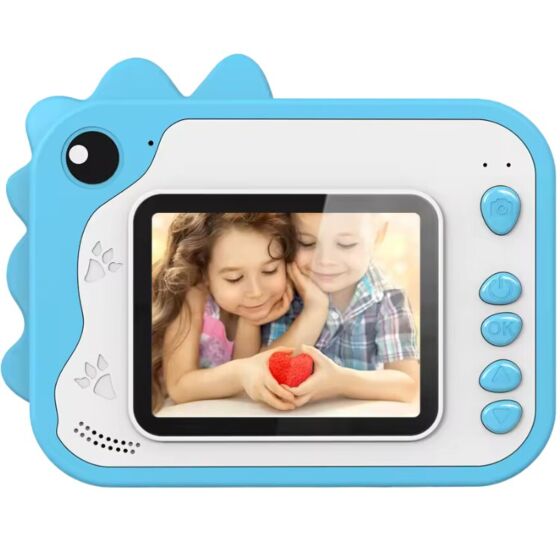 Polaroidkamera 3-i-1 med tillbehör blå