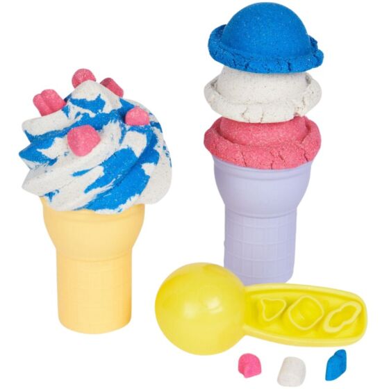 Kinetic Sand Mjukglass Lekset med Magisk Sand