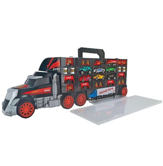 Dickie Toys Lastbil med Bilförvaring