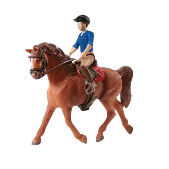 Schleich Horse Club SUV med hästtransport