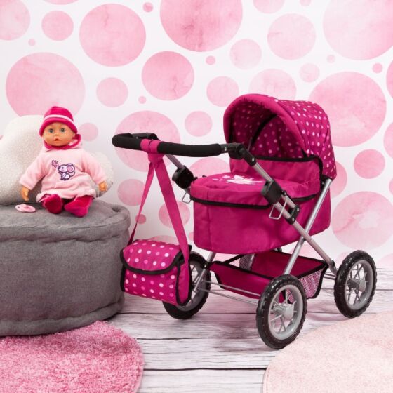 Bayer Design Trendy Dockvagn Cerise