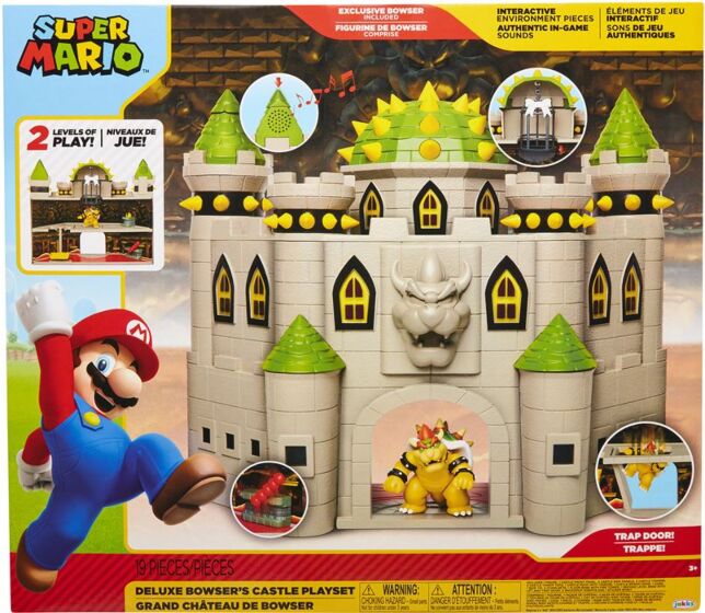 Nintendo Super Mario Bowsers Slott Lekset