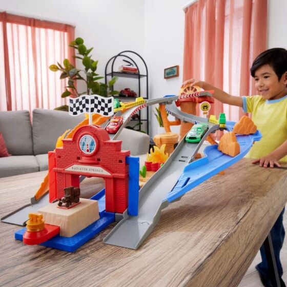 Disney Bilar Rescue Road Bilbana Set