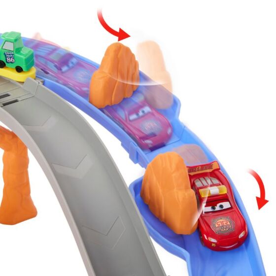 Disney Bilar Rescue Road Bilbana Set