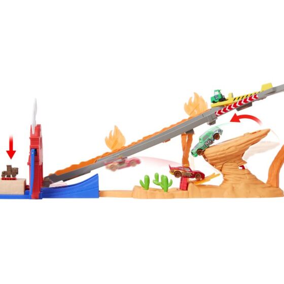 Disney Bilar Rescue Road Bilbana Set