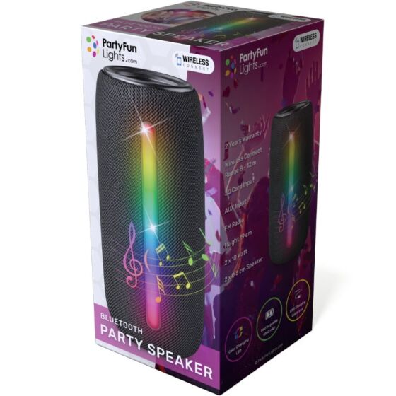 PartyFun Bluetooth-högtalare med LED-ljusshow