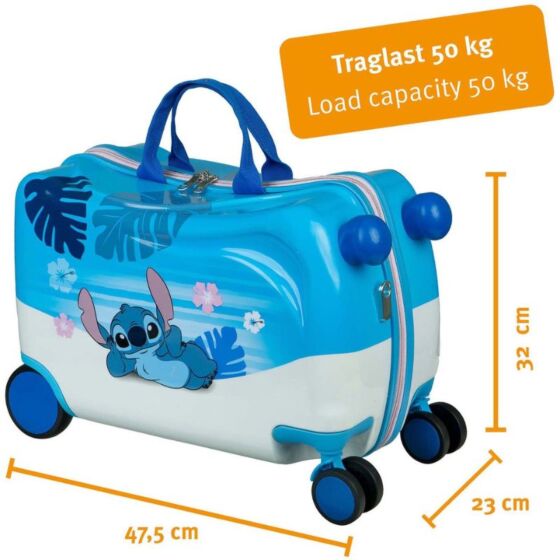 Disney Stitch Ride-On Barnresväska