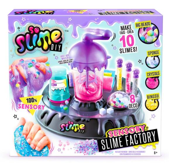 So Slime DIY Slimefabrik med Glitter