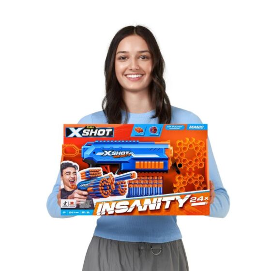 Zuru X-Shot Insanity Manic Blaster Set