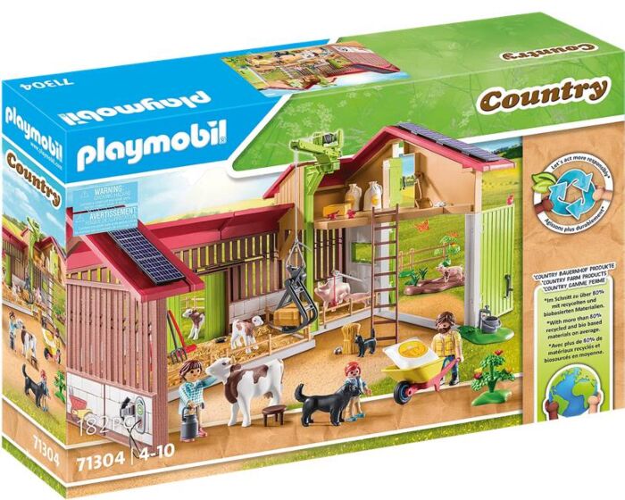 Playmobil Country Storlada med Djur 71304