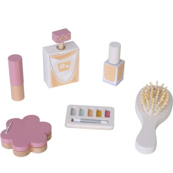 EduFun träsminkbord med tillbehör