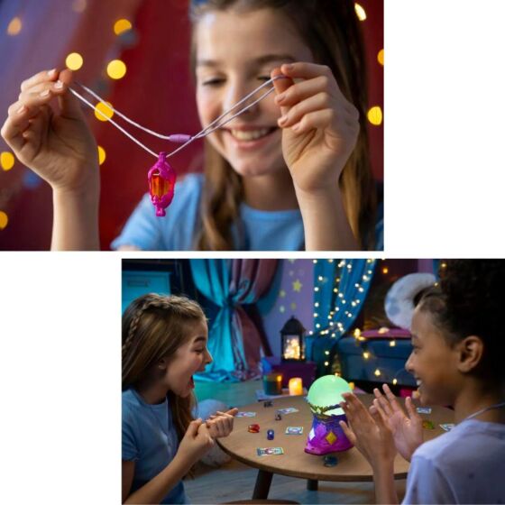 Crystal Gaze spåkula med ljuseffekt