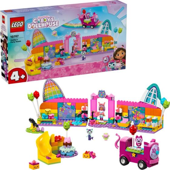LEGO Gabby’s Dollhouse Party Room Set