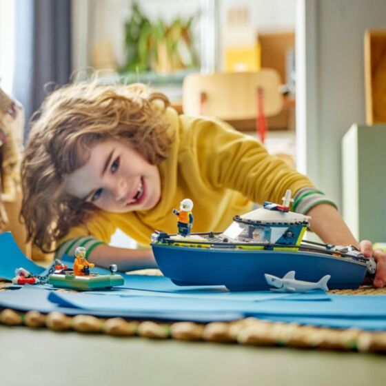 LEGO City Polisens Båtjakt Set