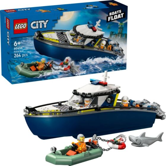 LEGO City Polisens Båtjakt Set