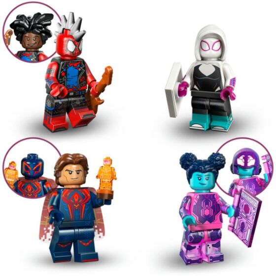 LEGO Spider-Man Across the Spider-Verse Minifigures