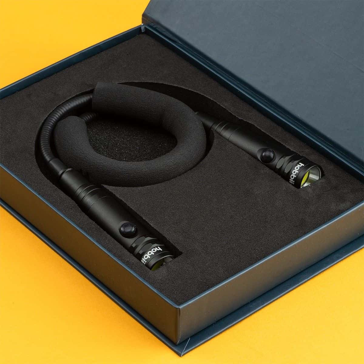 Nacklampa Deluxe i Svart