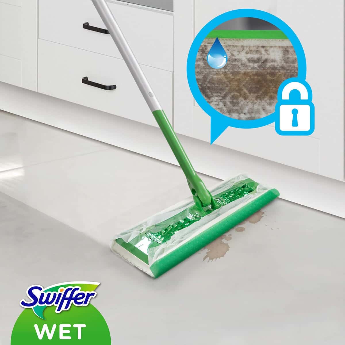 Swiffer Sweeper Fuktiga Golvdukar Rosa 24-Pack