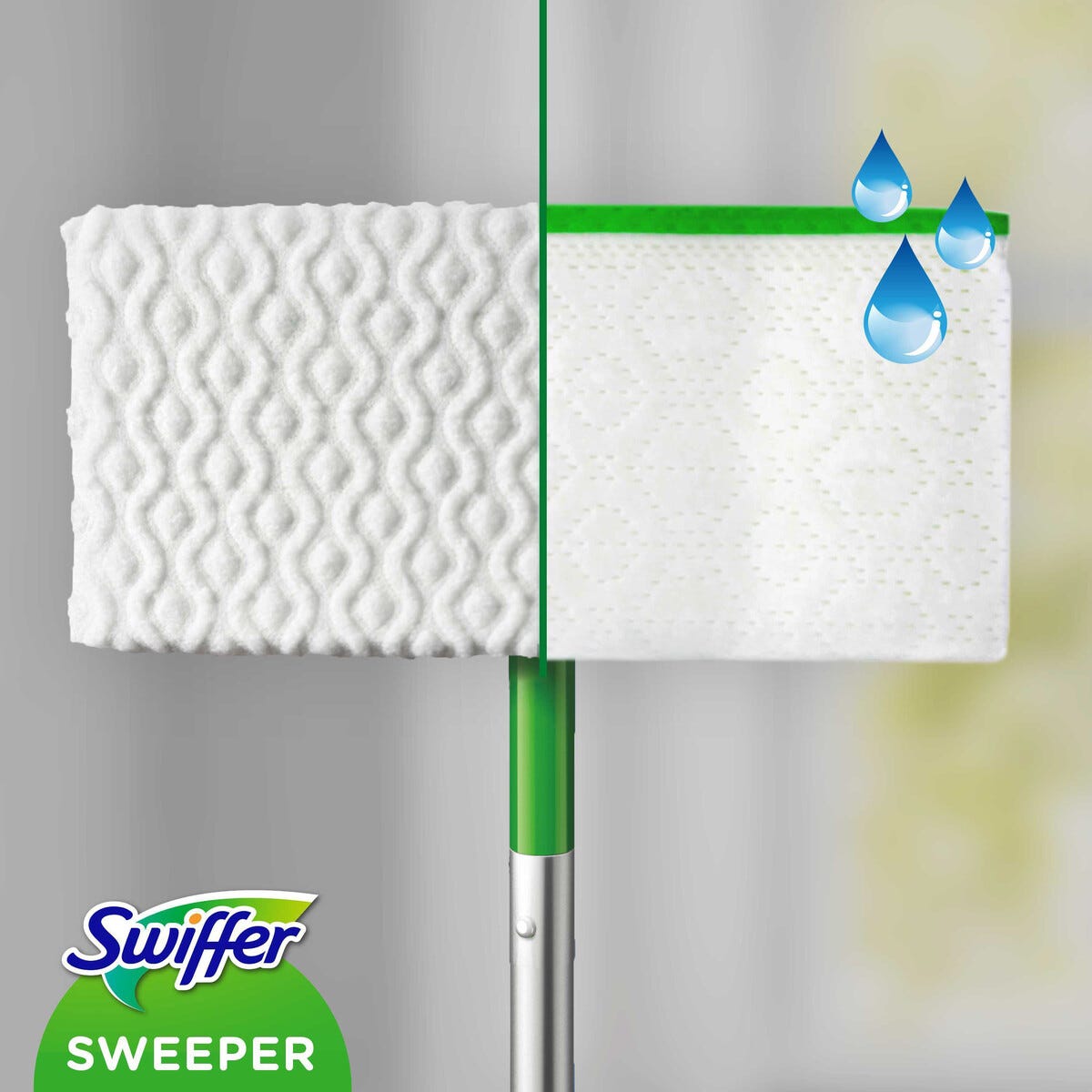 Swiffer Sweeper Startkit med mop och golvdukar