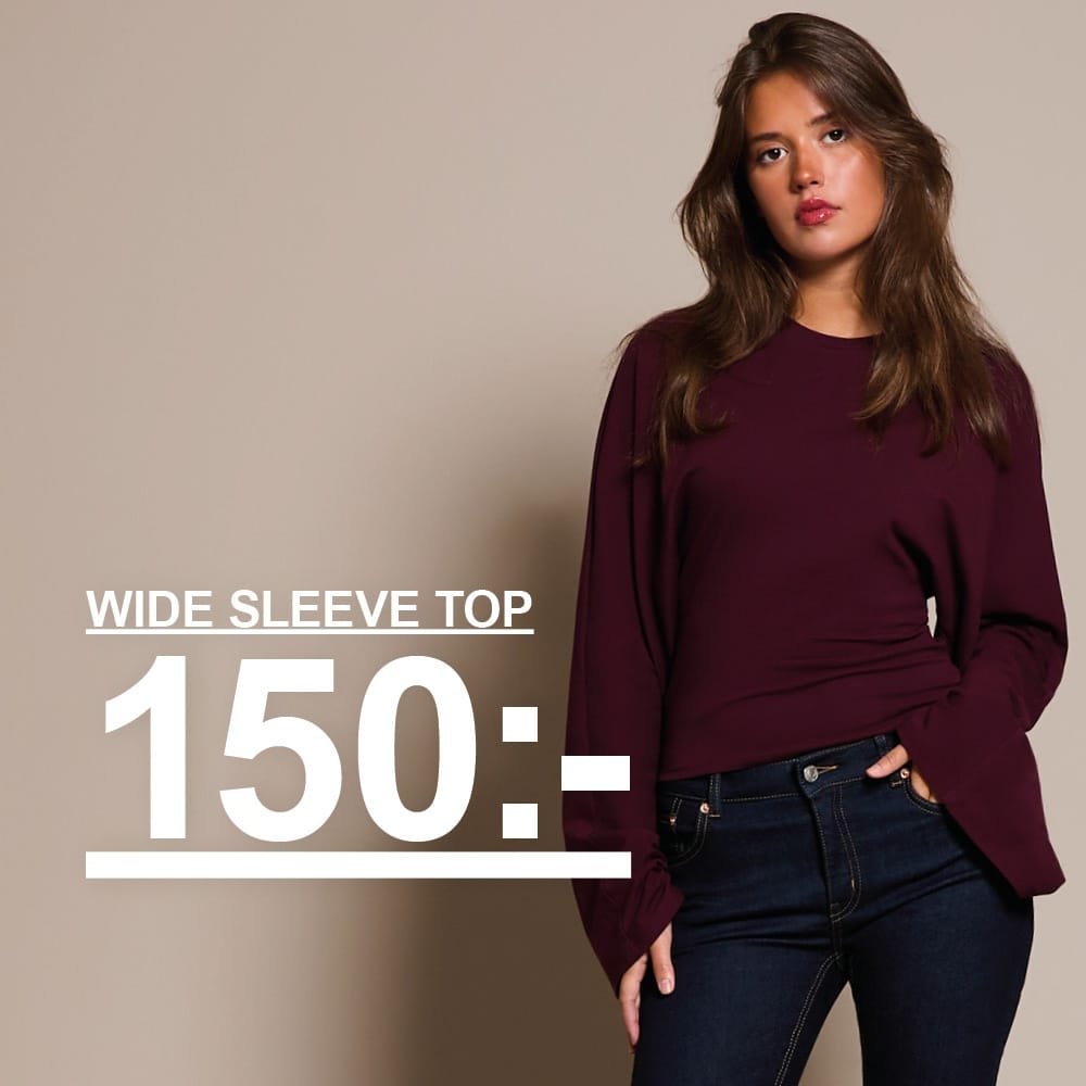 Lager 157 - WIDE SLEEVE TOP 150kr