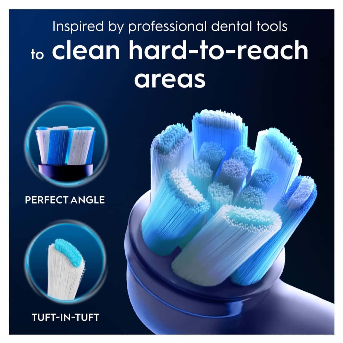 Oral-B iO Ultimate Clean borsthuvud vit