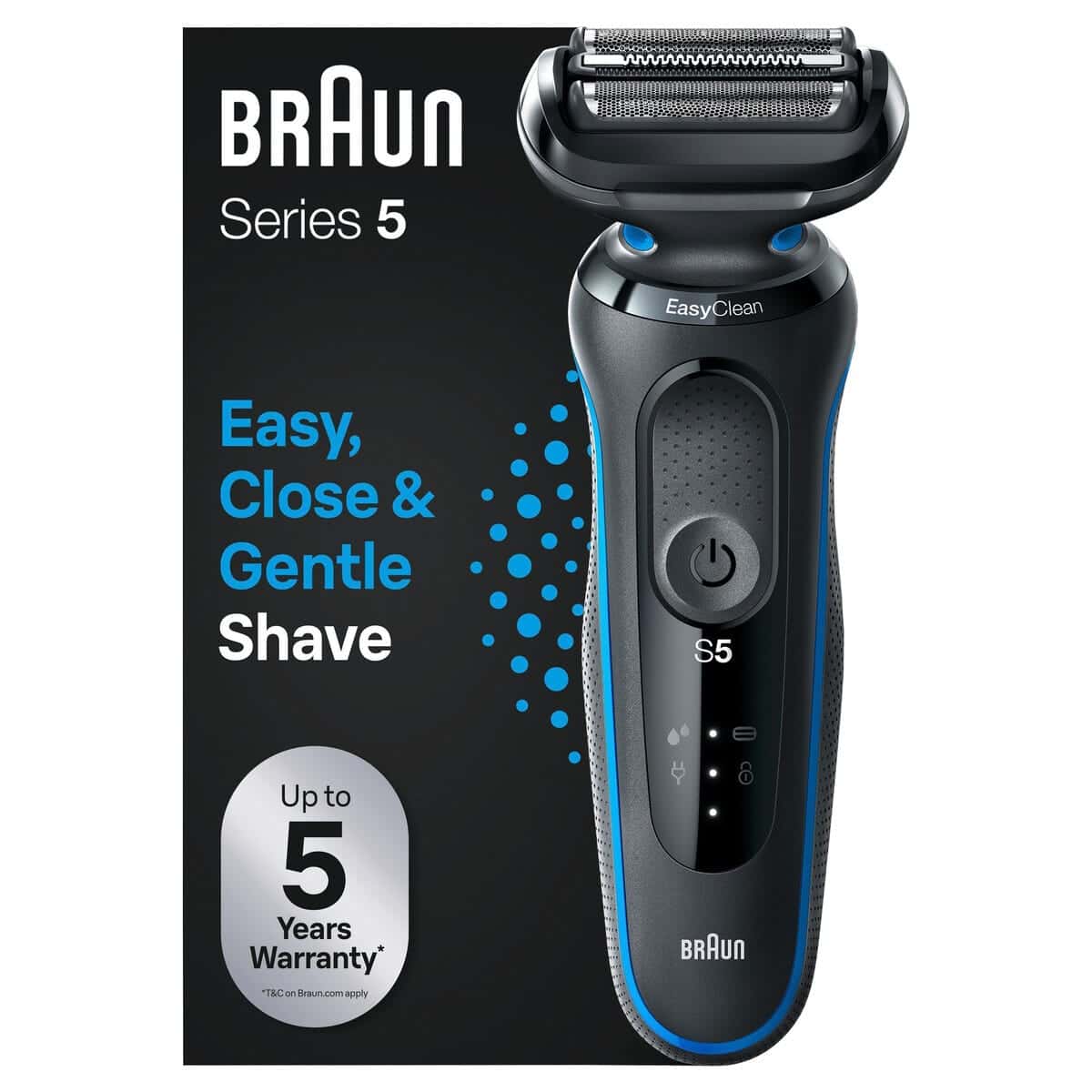Braun Series 5 51-B1000s Rakapparat Wet & Dry