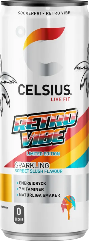 24-Pack CELSIUS Retro Vibe Drinks