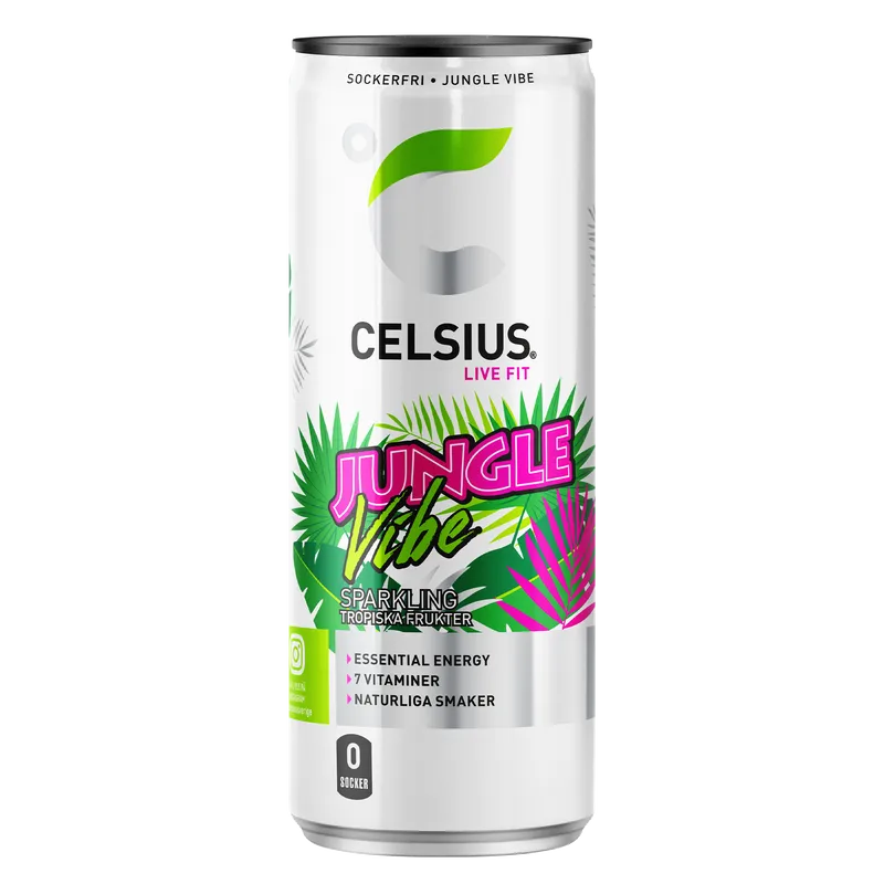 24-Pack Celsius Jungle Vibe 355ml