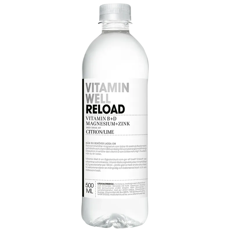 12 x Vitamin Well Reload 500 ml
