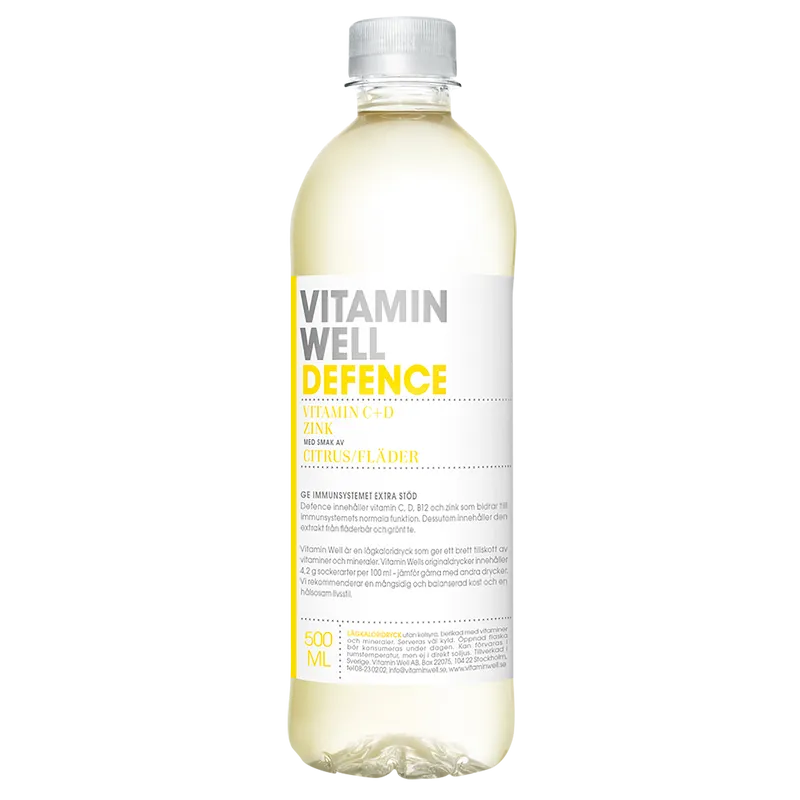 12 x Vitamin Well Defence 500 ml