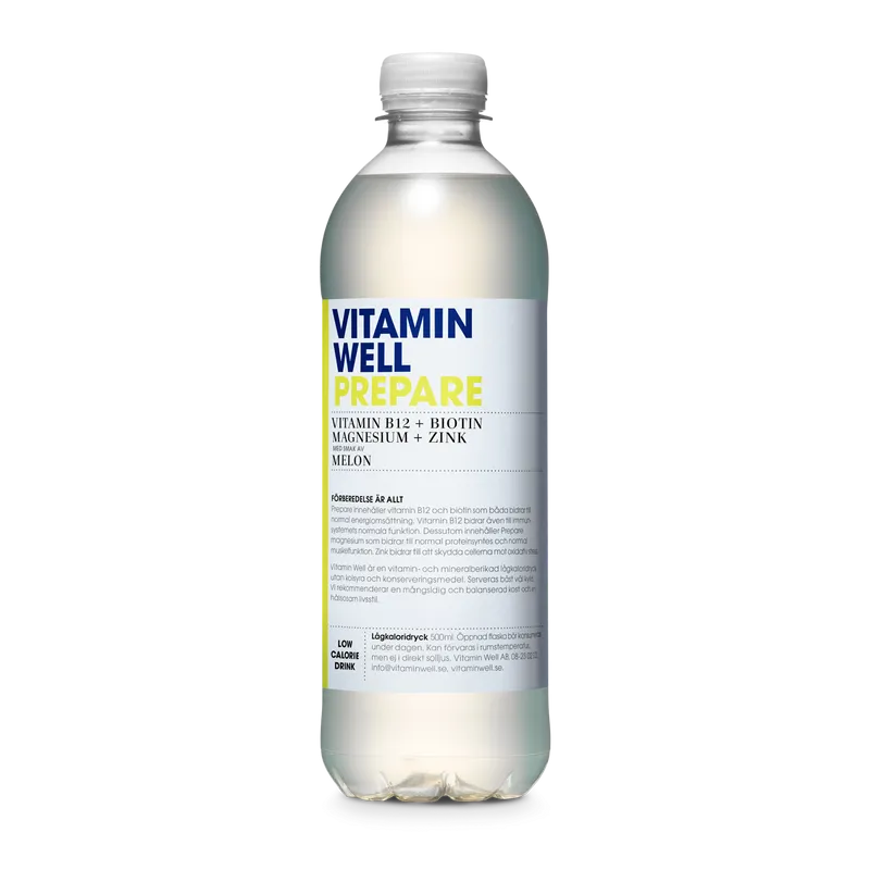 12 x Vitamin Well Prepare 500 ml