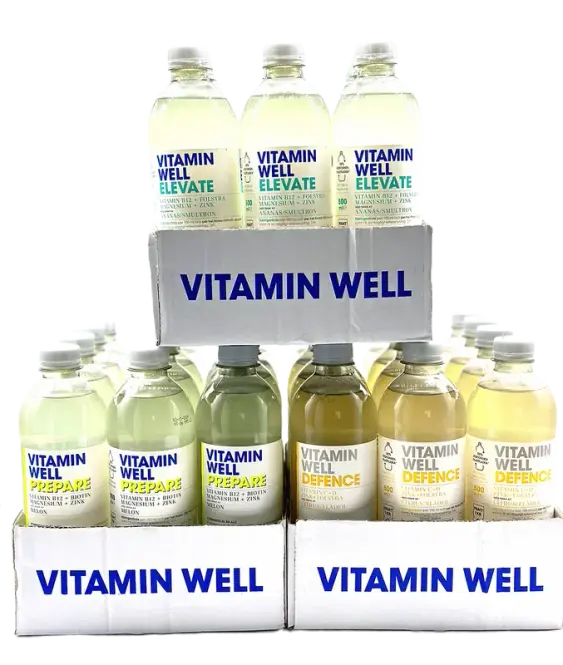 36 x Vitamin Well 500 ml