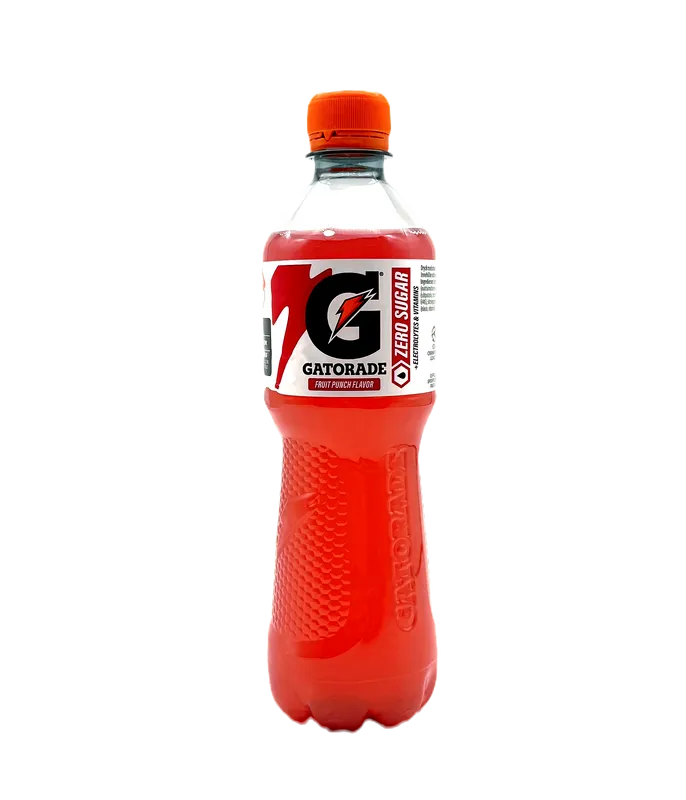 12 x Gatorade Fruit Punch Zero Sugar 500 ml