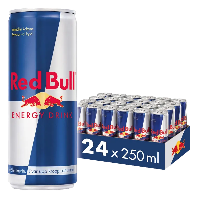 24-Pack Red Bull Original 250 ml