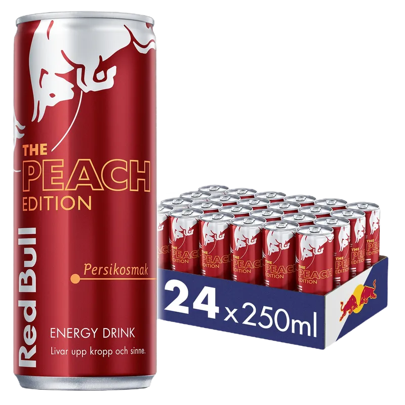 Red Bull The Peach Edition 24-Pack 250ml