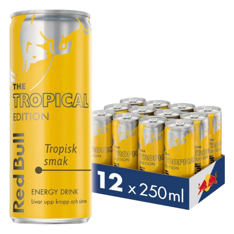 Red Bull Tropical Edition 250ml Pack