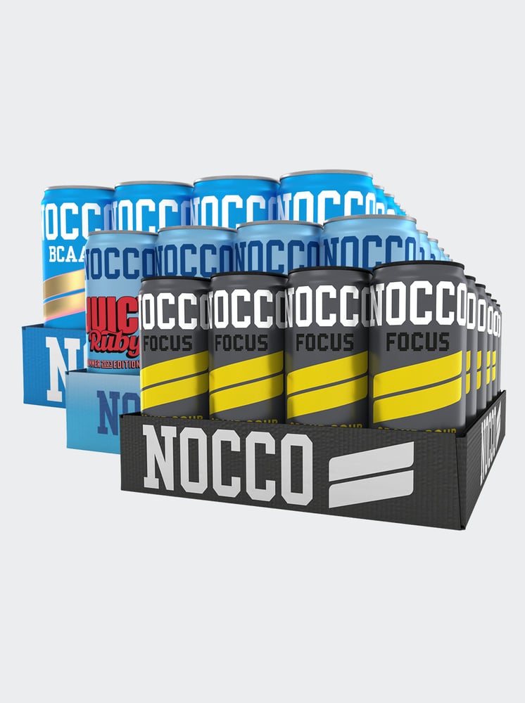 NOCCO Mix&Match Energidryck 3x24-pack