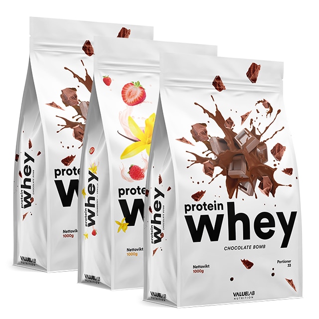 Valuelab Whey Mix & Match 3x1kg