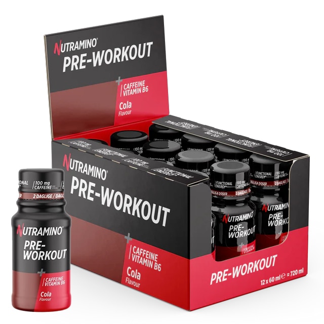 Nutramino PWO Shot Bubblegum 12x60ml