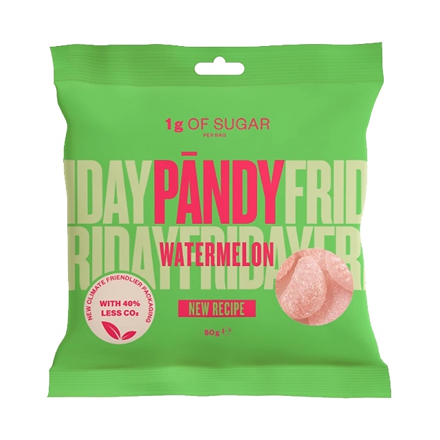 Pändy Candy Jordgubb/Lakrits 50g Påse